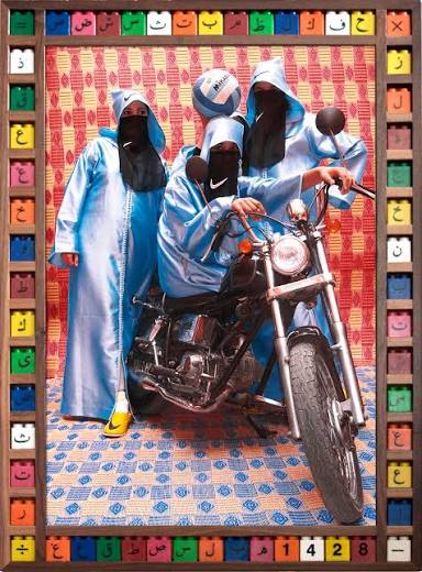 Work by Hassan Hajjaj