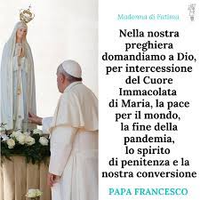 Qui si richiama quanto può essere utile a entrare nei. Fatima