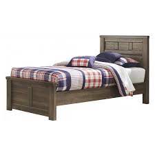 We carry a large selection of ashley furniture twin size beds on sale. B251 53 Ashley Furniture Juararo Dark Brown Twin Panel Bed
