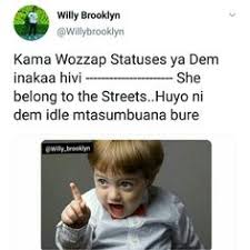 Someone saying something funny on twitter/tumblr/reddit/etc. 50 Funny Kenyan Memes Ideas Memes Funny Kenyan