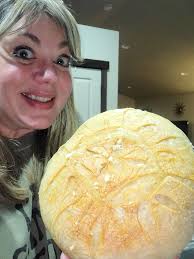 How to prevent parchment paper from sticking to sourdough bread?