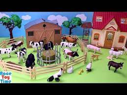 Farm Animals Terra Fun Toys For Kids Youtube Best Kids Toys Animal Cartoon Video Farm Animals