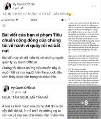 Liên tục vướng những tin đồn ảnh hưởng đến danh dự của bản thân, ca sĩ vy oanh chính thức lên tiếng. Bd5ky0ysbhsgim