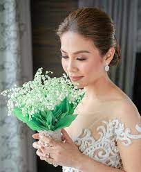 Kaye Abad Wore A Gorgeous Francis Libiran Gown To Her Wedding Style Online Home Of Fun Fearless Pinays Co Mountain Top Wedding Wedding Kaye Abad Wedding