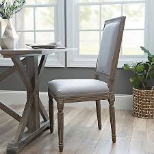 Rectangle Louis Gray Dining Chair Kirklands Grey Upholstered Dining Chairs Dinning Room Design Fabric Dining Chairs