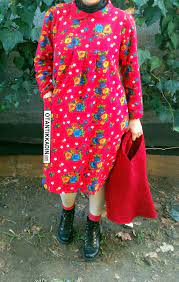 Otantik Kirmizi Pazen Elbise 070117 Otantik Kadin Otantik Giysiler Elbiseler Bohem Giyim Etnik Giysiler Kiyafetler Pancolar Kislik Elbise Pazen Giyim