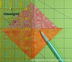 Hourglass Quilt Block Illustrated Step By Step Tutorial In