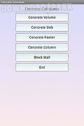 Contribute to sasahl/concretecalculator development by creating an account on github. Concrete Calculator Android App Free Download In Apk