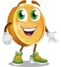 The coin depicting images of the lovable cartoon characters will be a perfect gift for any occasion. Cartoon Coin Vector Character 112 Coin Illustrations Graphicmama