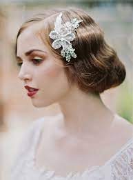 1920 S Inspired Bridal Hair Accessories Junebug Weddings Wedding Hairstyles With Veil Bridal Hair Accessories Bridal Hair