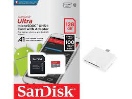 Sandisk micro sd kartlar uygun fiyat ve indirim fırsatlarıyla burada. Sandisk Ultra 128gb Microsdxc 100mb S A1 Class10 C10 U1 Uhs I 667x 128g Microsd Micro Sd Sdxc Memory Card Sdsquar 128g With Adapter And Otg Reader Newegg Com
