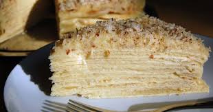 Russische Napoleontorte Napoleon Torte Napoleonkuchen Leckere Desserts