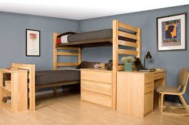 Bed Desk Setup Dorm Room Layouts Lofted Dorm Beds Dorm Room Furniture