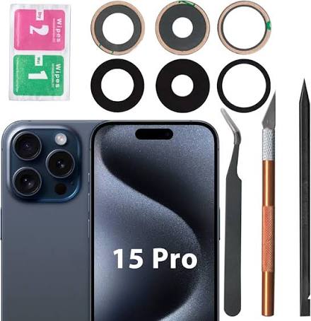 IPHONE CAMERA GLASS - 15 PRO 