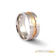 Gallery Soundwave Ring Rings Wedding Rings Engagement Mens Wedding Bands