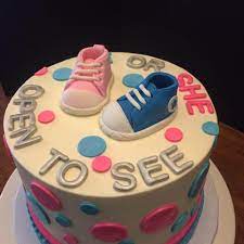 Baby Shower Gender Reveal Cake Sugar Skull Llc