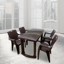 Fdw dining chairs dining room chairs kitchen chairs for living room side chair for restaurant home kitchen living room (set of 4 gray) (grey) 4.2 out of 5 stars 732. Avro Furniture Set Of 4 Chairs 1 Delta Table Plastic 4 Seater Dining Table Price In India Buy Avro Furniture Set Of 4 Chairs 1 Delta Table Plastic 4 Seater Dining Table Online At Flipkart Com