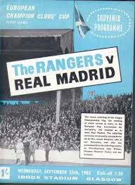 (photo by chris brunskill/fantasista/getty images) snubbing a role at real madrid is a remarkable showing of loyalty to everton from ferguson, who produced solid results during his brief stint in charge of the toffees in. Glasgow Rangers V Real Madrid 1963 Amazon Co Uk Sports Outdoors