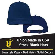 Union Made Stock Blank Hats Fashion News Press Unionwear