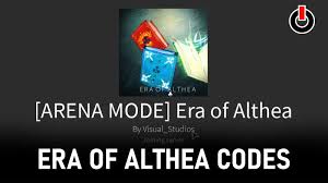 Get 90% off + more at wisteria with 68 coupons, promo codes, & deals from giving assistant. New Era Of Althea Codes Roblox June 2021 Games Adda