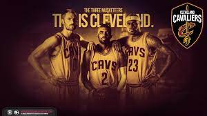 Big 3 Cleveland Cavaliers Wallpaper Hd 2021 Basketball Wallpaper Cavaliers Wallpaper Lebron James Background Basketball Wallpaper
