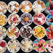 Delicious Flavors Of Rolled Ice Cream In Dallas Tx Ice Cream Menu Roll Up Ice Cream Flavor Ice