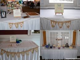 Something Old Old Pictures Of The Bride Something New Gift Table Something Borrowed Guest Book L Bridal Shower Blue Bridal Shower Blue Bridal Shower Themes