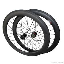 Disc Brake 23mm Width 60mm Clincher Carbon Road Wheels Cyclocross Wheelset Thru Axle Or Qr Disc Brake Carbon Bike Wheels Bike Wheel Size Chart