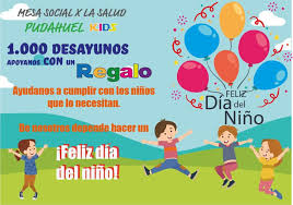 Decirle a todo un país: Mesa Social Por La Salud En Pudahuel Inicia Campana Para Repartir 1000 Desayunos Y Juguetes En El Dia Del Nino Diario Tropezon Tu Diario