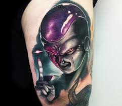 Dragon ball z tattoos are so common among anime fans that even casuals have them. Frieza Tattoo By Audie Fulfer Photo 27697