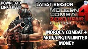 Download sky fighters 3d mod apk latest version v for all android devices, tablets, & ios devices. Modern Combat 4 Zero Hour 1 2 2e Apk Mod Data For Android By Abhay Gamer