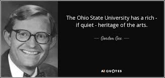'i feel as if i've gone past the lukewarm stage that jesus talked about in the book of revelation. Gordon Gee Quote The Ohio State University Has A Rich If Quiet