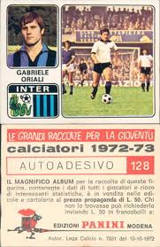 Serie a live commentary for internazionale v sampdoria on 8 may 2021, includes full match 63' sampdoria are committing men forward as they chase this game, however, it is leaving more space. R R Figurina Sticker Calciatori Panini 1972 73 Inter Oriali N 128 New Ebay