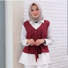 Desain atasan muslim remaja masa kini, baju atasan lengan panjang online, fashion atasan remaja masa kini, jual model baju atasan remaja masa kini, dres pendek remaja bahan jeans, model baju atasan untuk remaja masakini, model tunik remaja, model blus remaja terbaru. Jual Karren Atau Elemia Blouse Baju Atasan Wanita Tunik Baju Muslim Model Terbaru Atasan Remaja New Arrival Kekinian Maroon Di Lapak Ova Store Bukalapak
