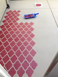 Pin By Margaret Hwang On For The Home Painted Cement Patio Painted Patio Paint Concrete Patio