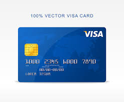 Freebie - Vector Visa Credit Card on Behance