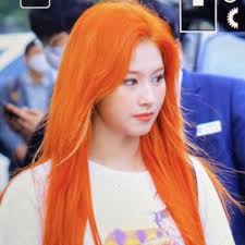 Check out this fantastic collection of orange bts aesthetic wallpapers,. Chaeybae Kpop Idols With Orange Hair