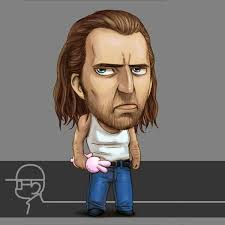 Nicolas cage is an american actor who is well known for his roles in such action films as the rock, face/off, gone in 60 seconds and con air.he also has appeared in several dramatic films including world trade center and leaving las vegas, a film role for which he received the academy award for best actor.born nicolas coppola, cage is the nephew of director francis ford coppola and actress. Movie Fans Con Air Nicolas Cage By Jiayibingding On Deviantart