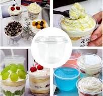 Amazon.com: 50 Pack Disposable Dessert Cups, Clear Plastic ...