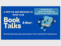 BOOK TALKS AND BEER!