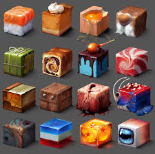 Artstation Material Studies Servando Lupini In 2020 Food Artwork Artwork Material