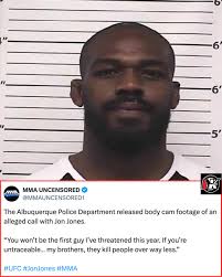 Jon Jones to cop: "My brothers, they k1ll people over way less" 😳