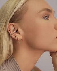 Black Onyx Charlene Drop Earring Set eyrful