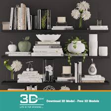 612 Decorative Set 3d Model Free Download 3d Mili Download 3d Model Free 3d Models 3d Model Download 3d Model Color Variations Model Life