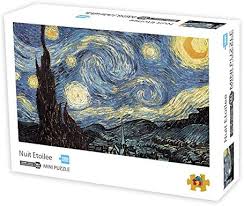 Australia's best prices on all kids & adults indoor & outdoor supplies & activities. 1000 Pieces Jigsaw Puzzles Adults The Smallest Size Starry Night Puzzles Difficult Famous Painting Thicker Paper Puzzle For Adult Size 42 5x 30cm Amazon Com Au Toys Games