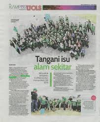 Alam sekitar memainkan peranan yang penting dalam kehidupan manusia. Tangani Isu Alam Sekitarump News