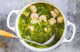 The pearl couscous pairs perfectly with meatballs. Italian Wedding Soup Recipe