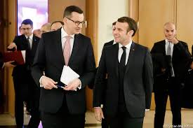 We have a problem with a part of the european. Pm Morawiecki Macron S Visit Is A Breakthrough In Polish French Relations