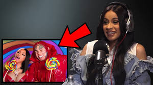 In october 2010, minaj became the first female rapper to have seven songs on the billboard hot 100 chart. Rappers React To 6ix9ine New Song Trollz With Nicki Minaj Youtube