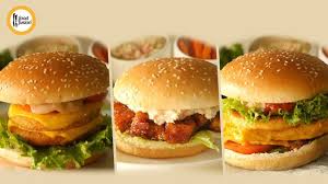 3 Burger Recipes By Food Fusion Burger Recipes Food Recipes